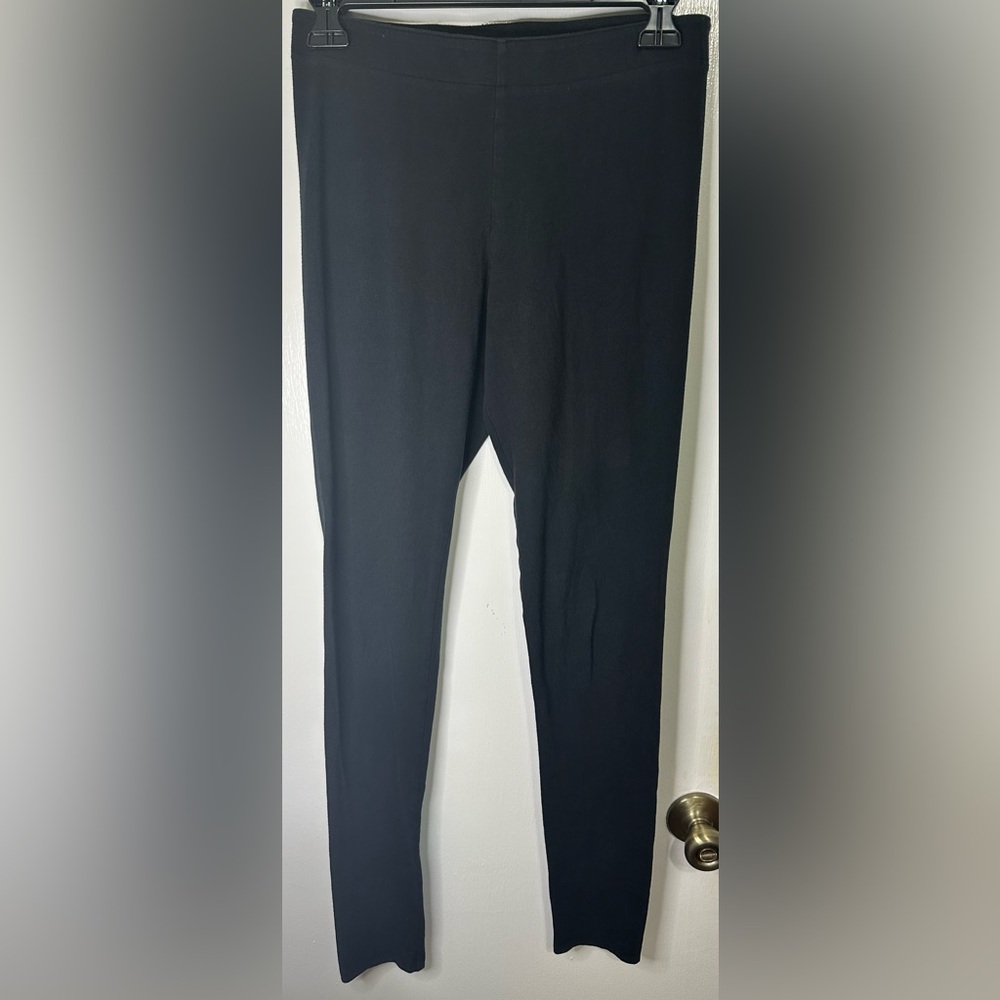 Aeropostale Women's Black Leggings Elastic Branded Waistband Size Medium